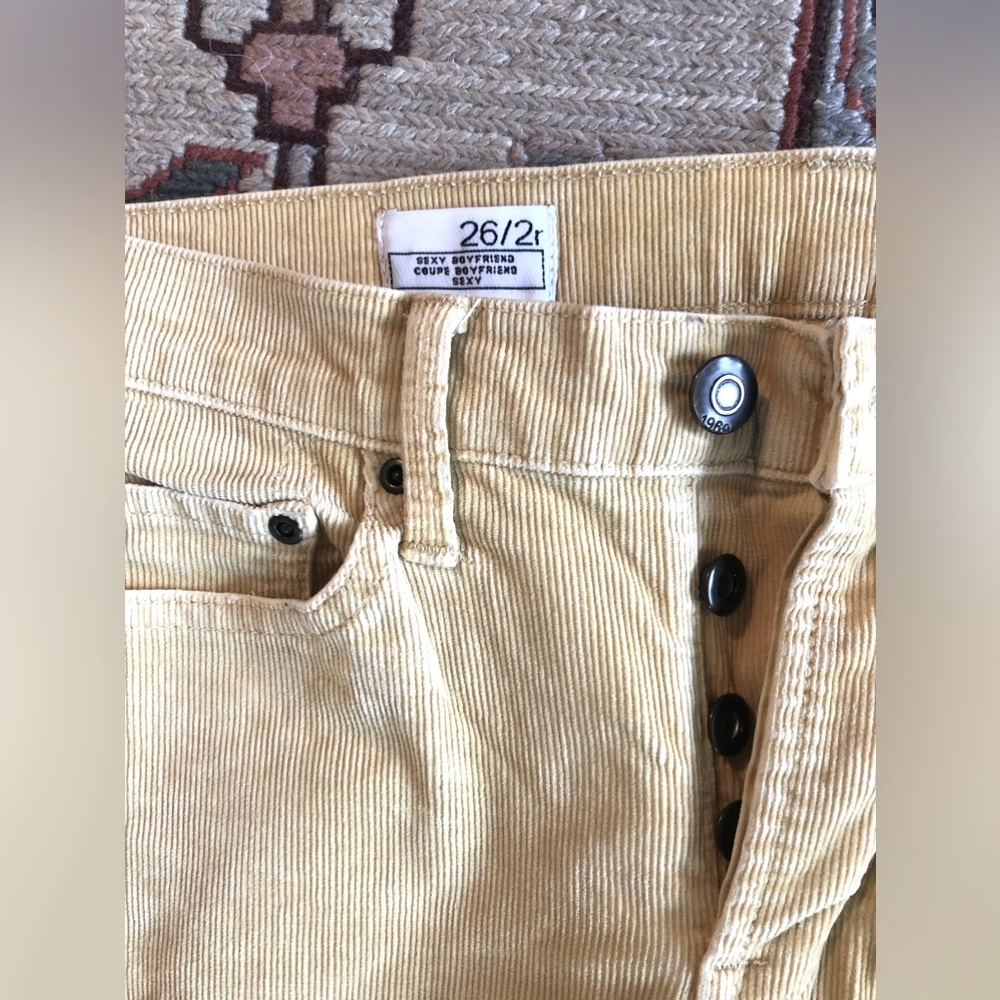 NWOT 2/$40! Gap Sexy Boyfriend Corduroys